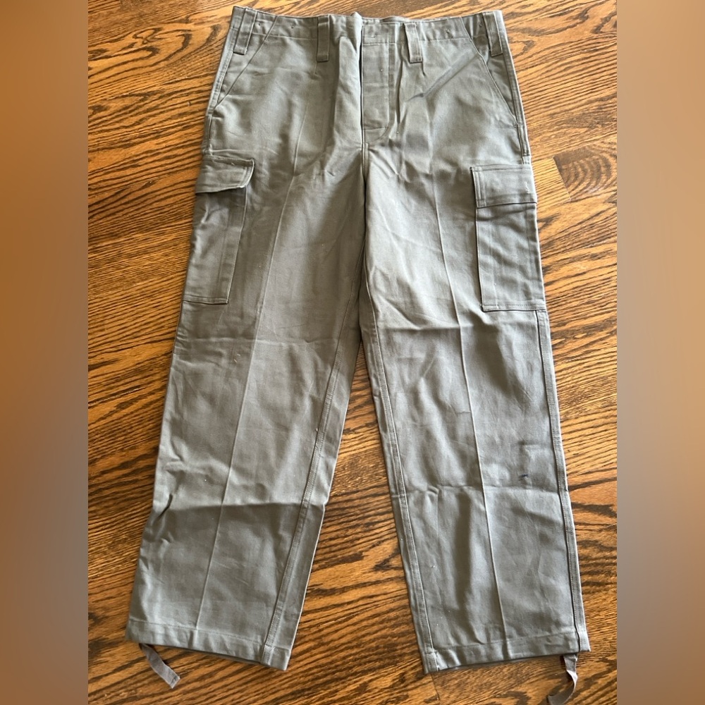Men's Olive Green Cargo Pants